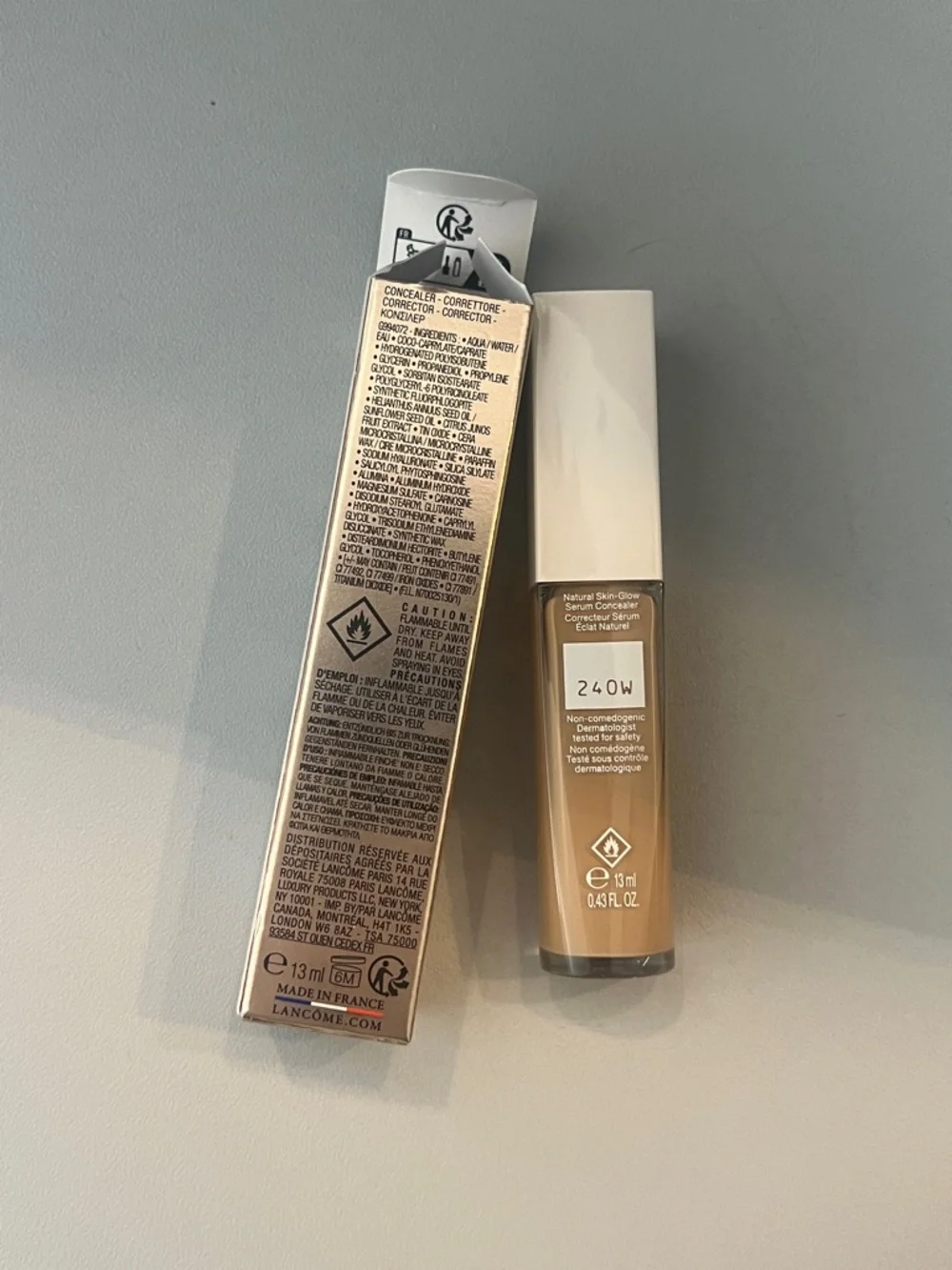 Lancome TEINT IDOLE ULTRA WEAR CARE & GLOW SERUM CONCEALER 240W